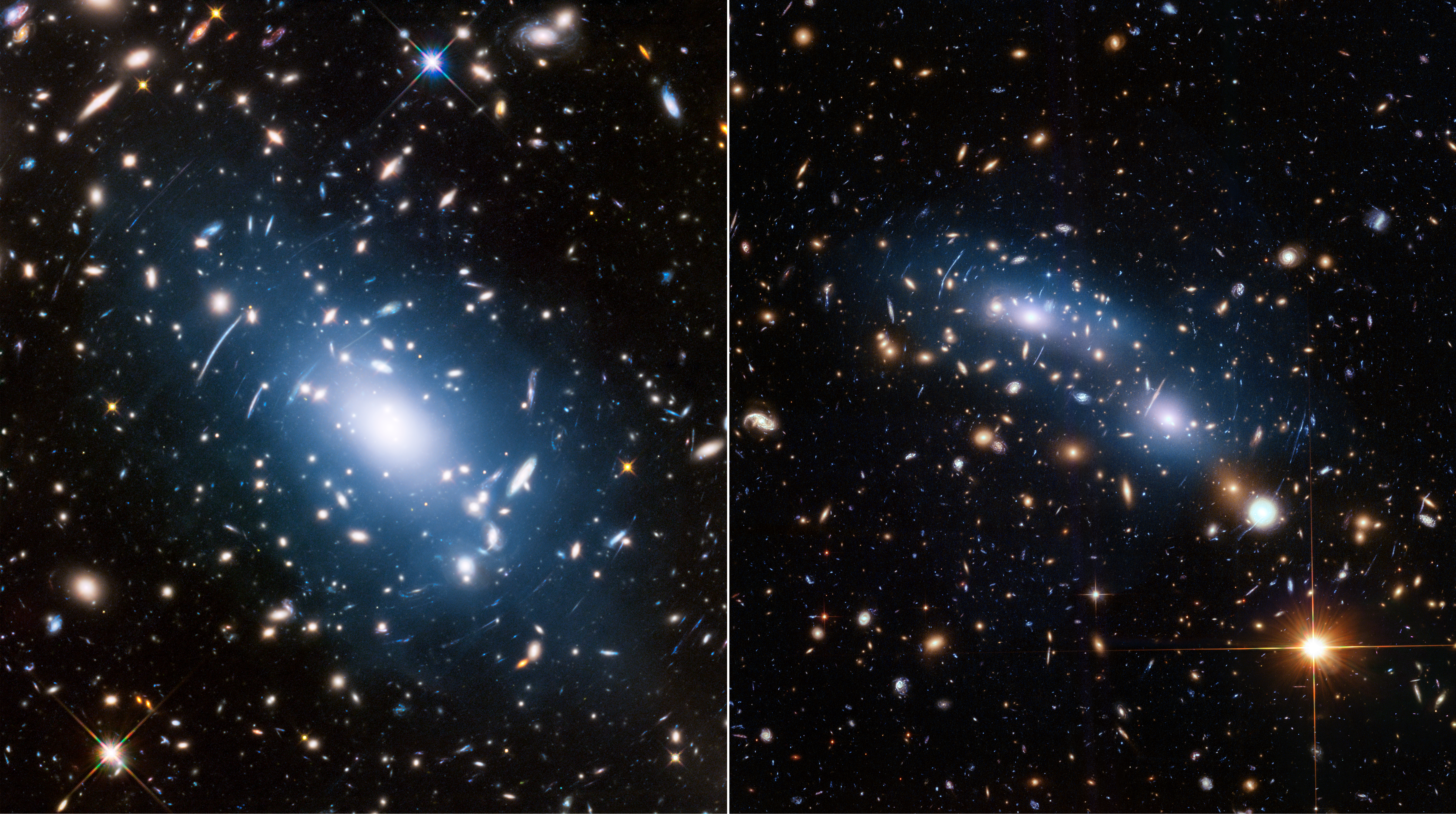 GALAXY 生写真 SKE Galaxy Clusters Abell S1063 and MACS J0416.1-2403 - NASA Science